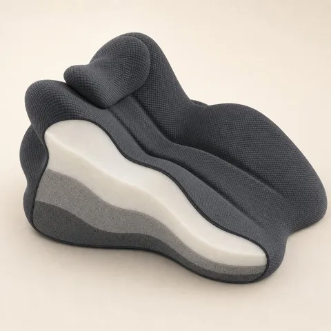 Memory foam core inside the TryDoggy Intimacy Pillow