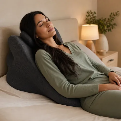 TryDoggy Intimacy Pillow propping up the upper body for relaxation